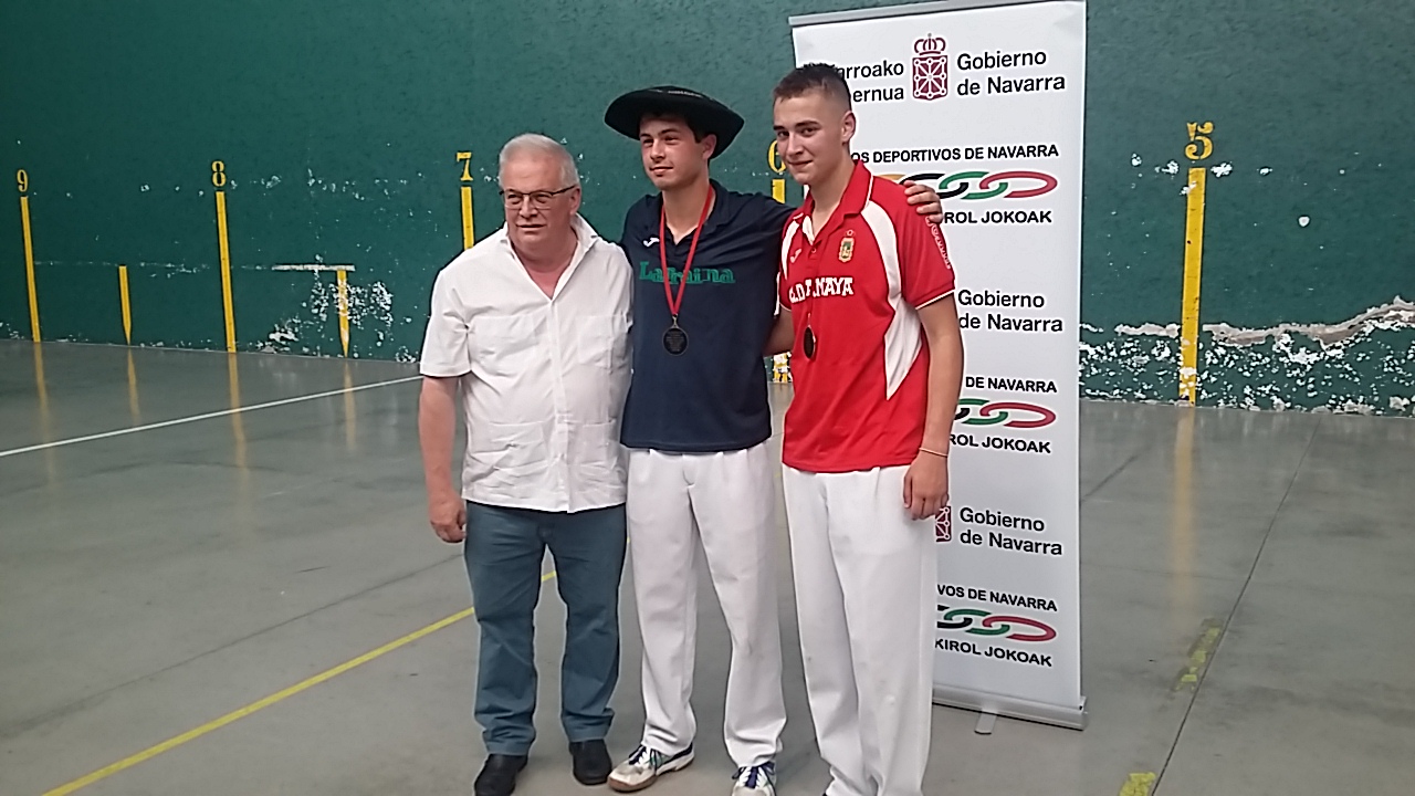 XXXI Juegos Deportivos de Navarra. La txapela 30M juvenil goma individual para Pablo Azcona